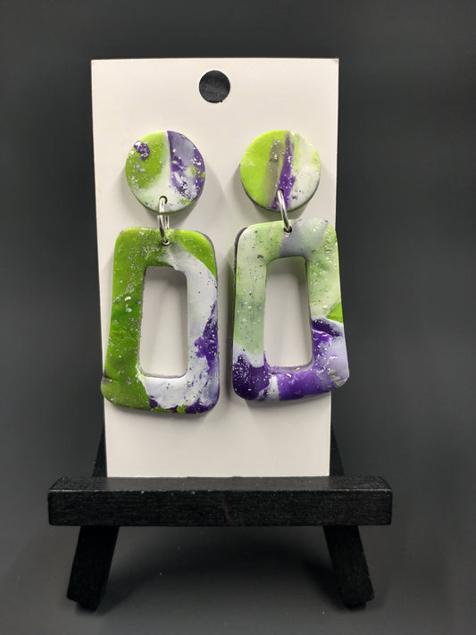 Purple + Green + Silver | CALLIE
