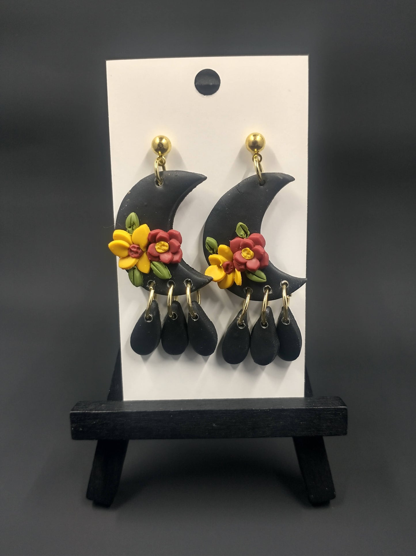Fall Collection | Floral Teardrop Moons