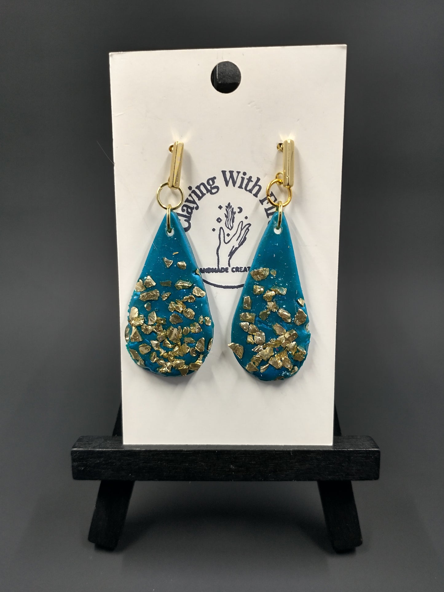 Peacock + Gold | FRANNIE