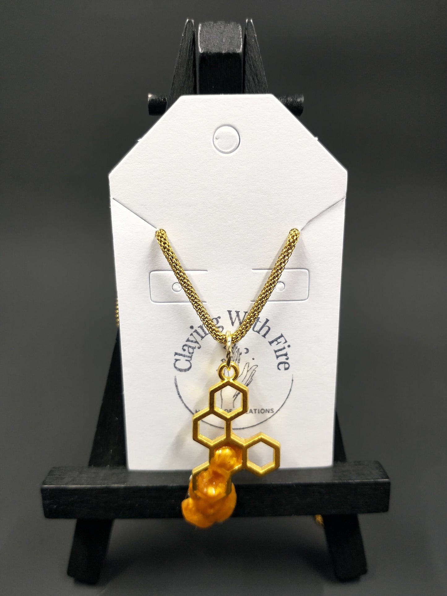 Honeycomb Collection | Necklace | Large