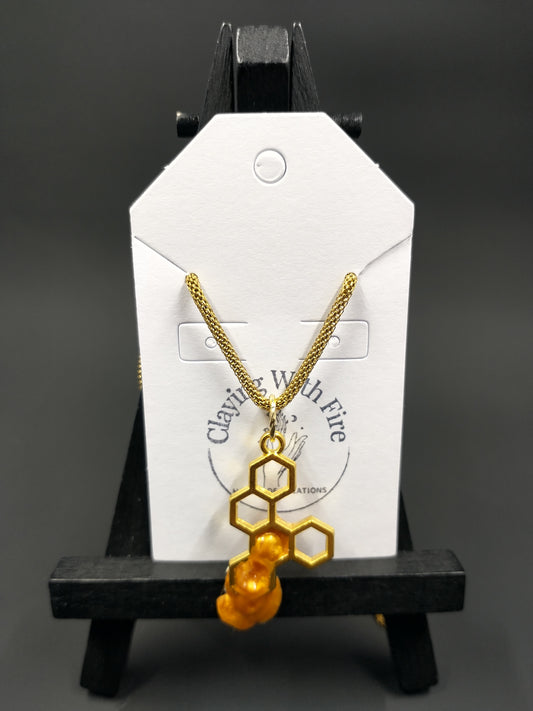 Honeycomb Collection | Necklace | Large