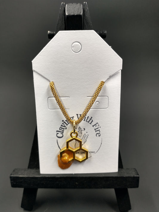 Honeycomb Collection | Necklace | Small