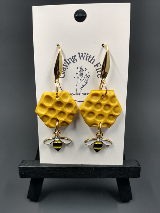 Honeycomb Collection | Comb + Bee Dangles