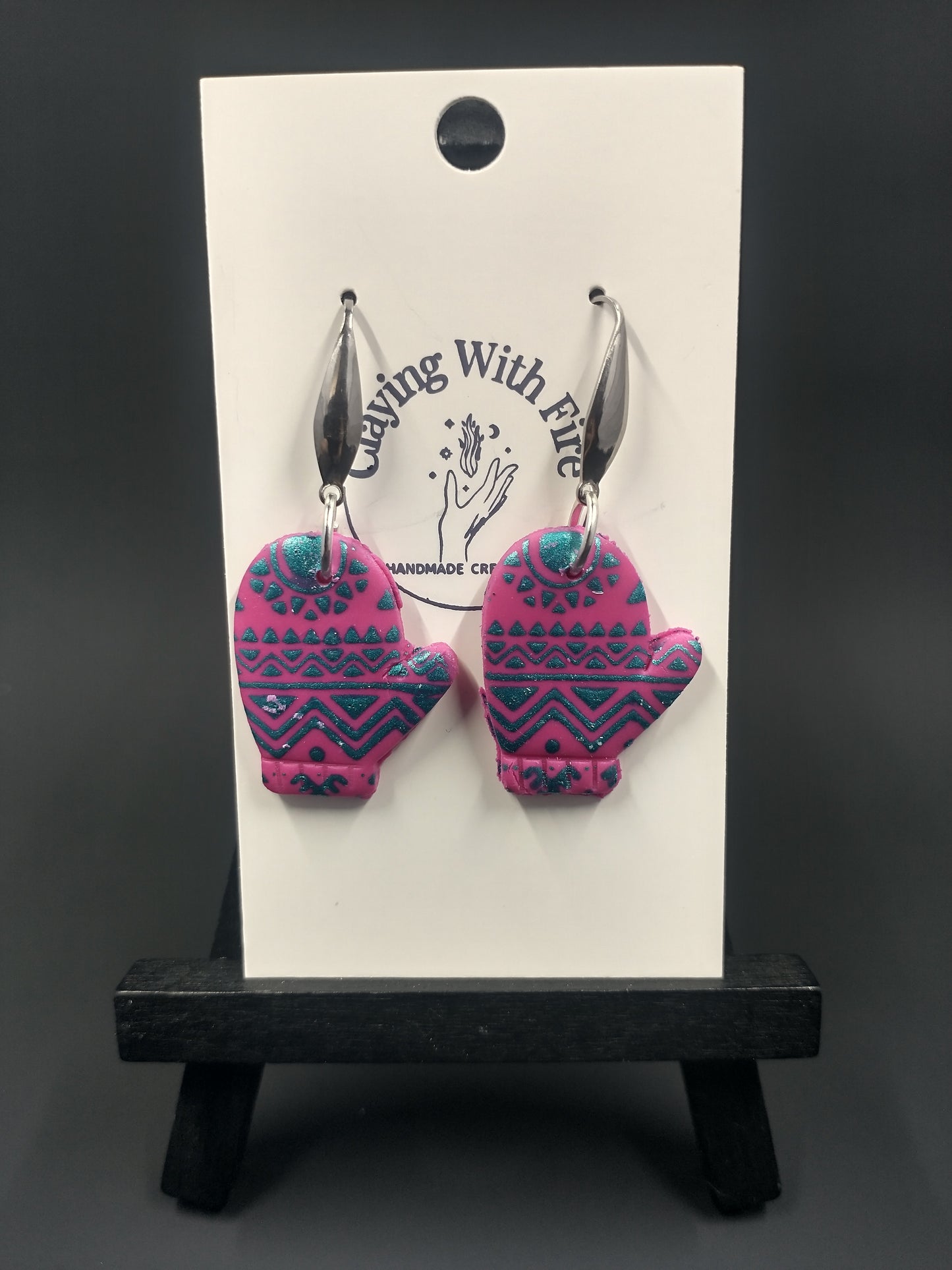 Christmas Collection | Sweater Weather | Mittens | Silver