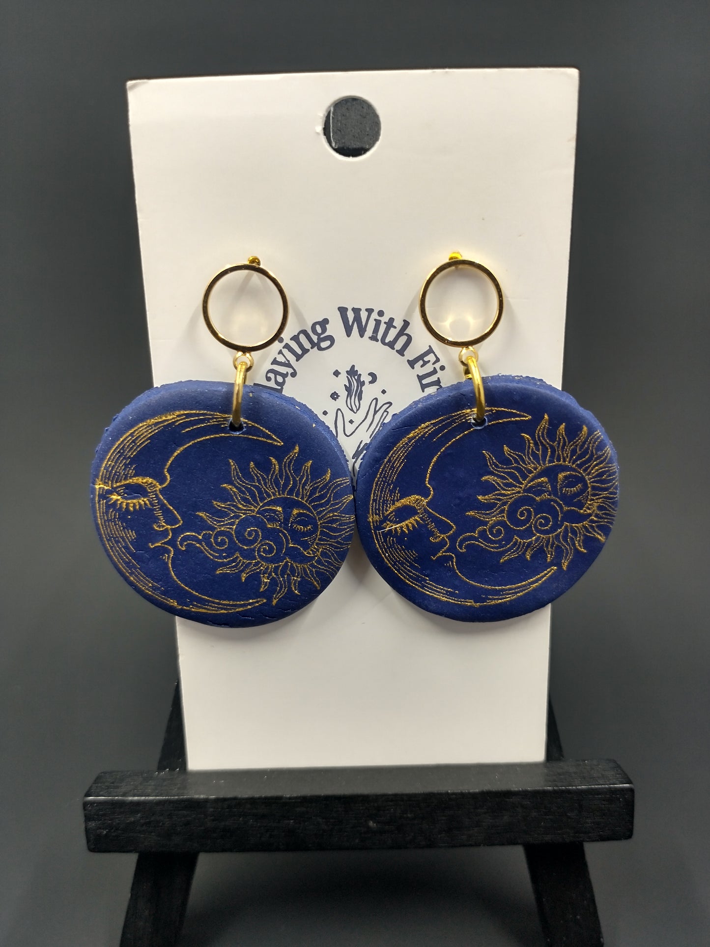 Celestials | Navy and Gold | PAMELA