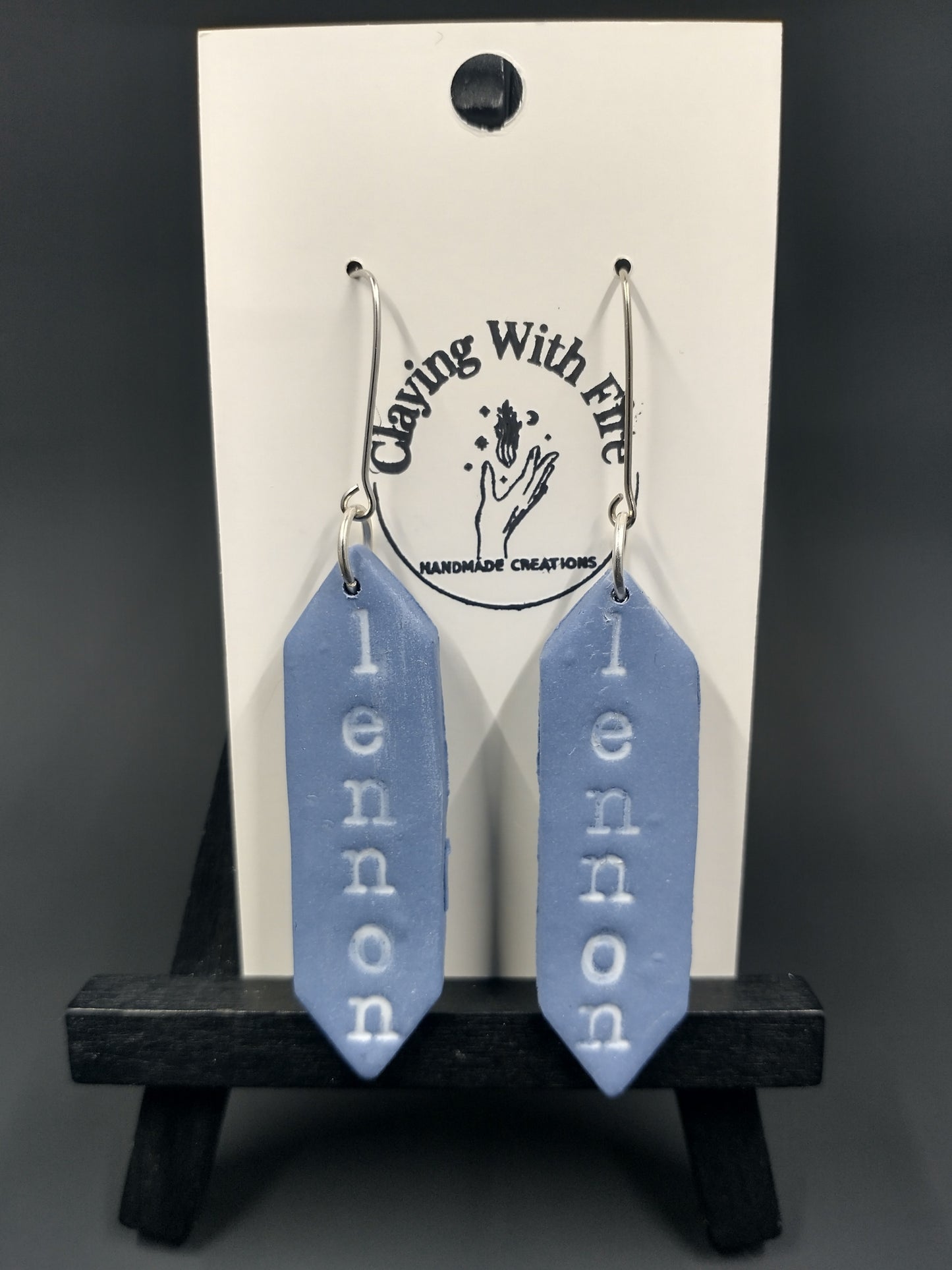 Custom Name | Denim Blue
