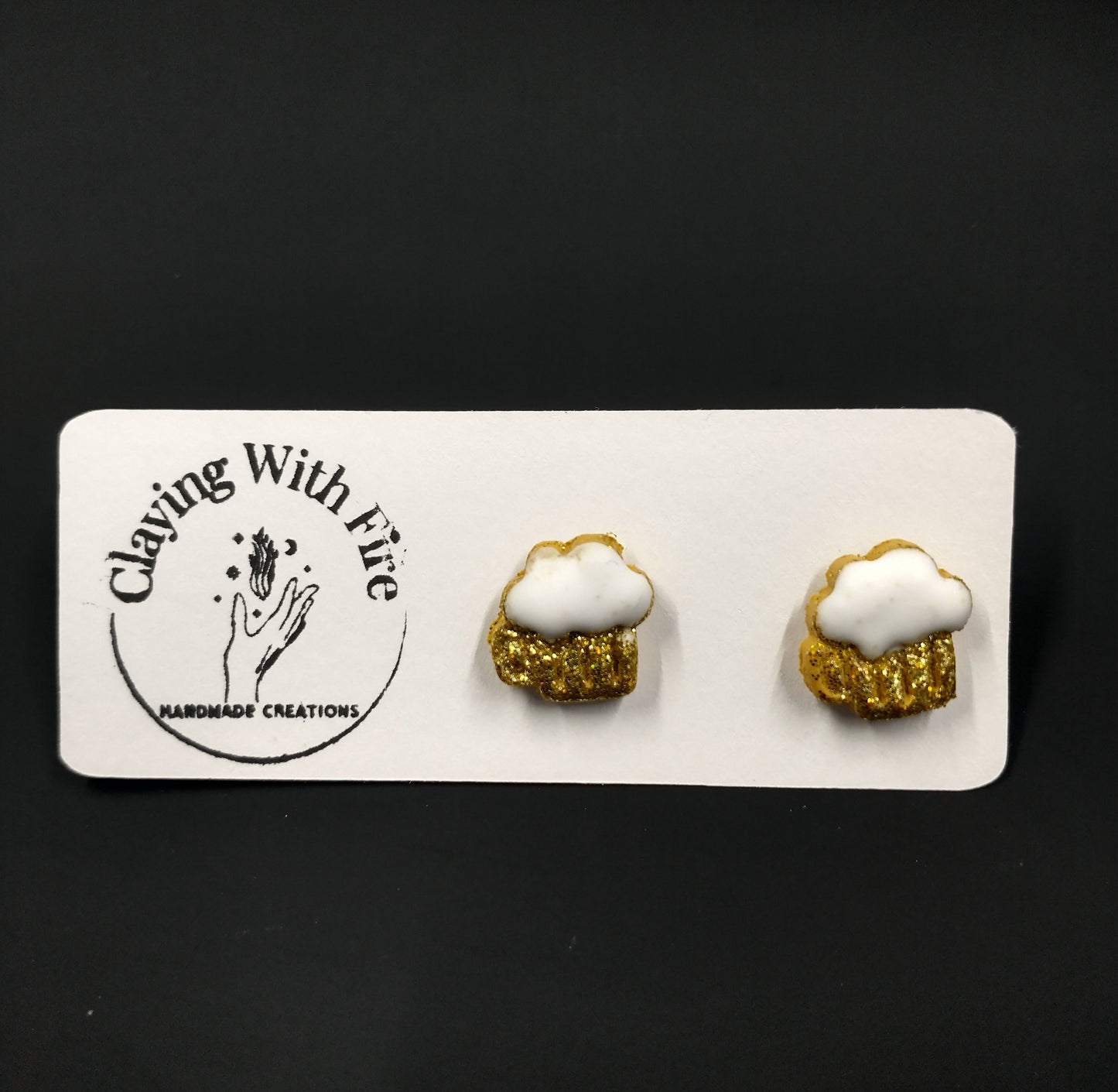St. Patrick's Day Collection | Beer Studs | Glitter