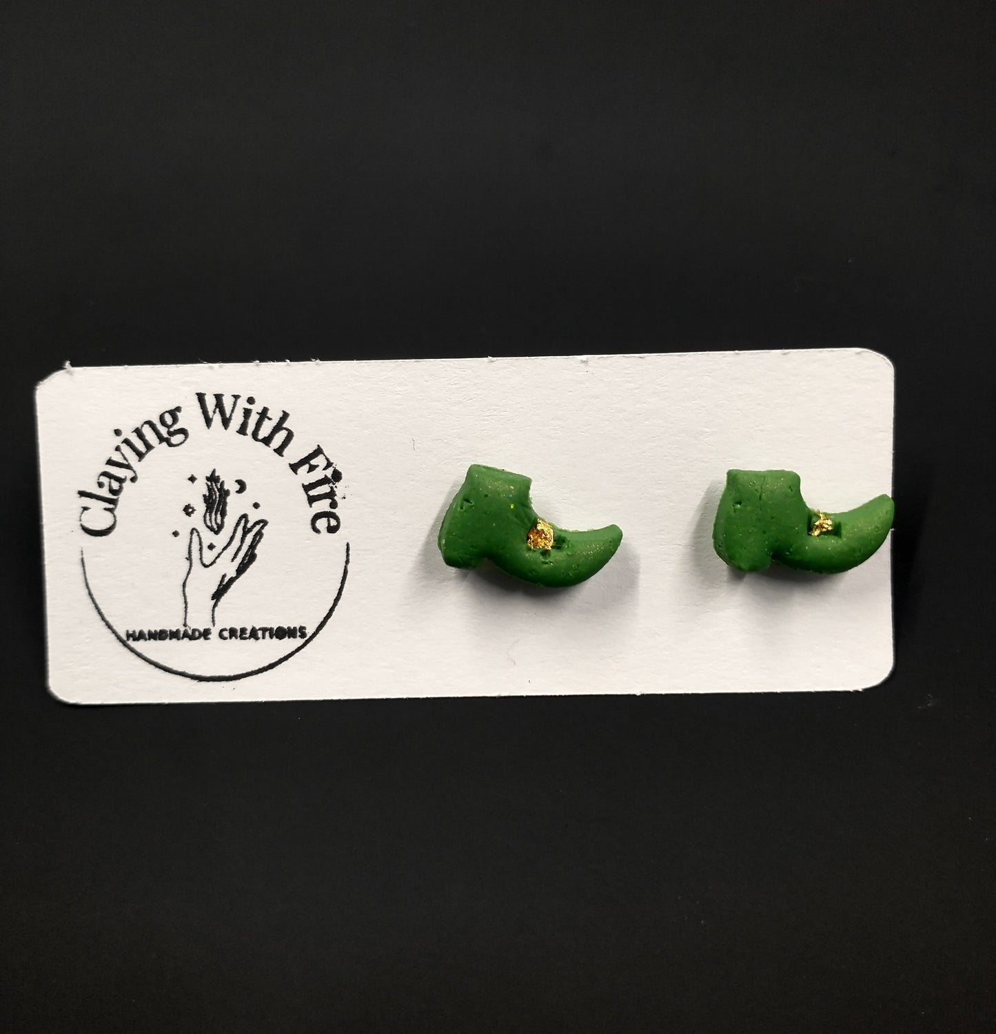 St. Patrick's Day Collection | Leprechaun Shoe Studs