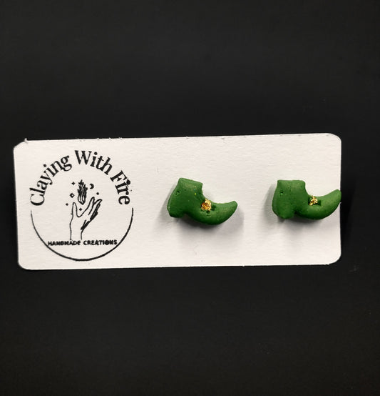 St. Patrick's Day Collection | Leprechaun Shoe Studs