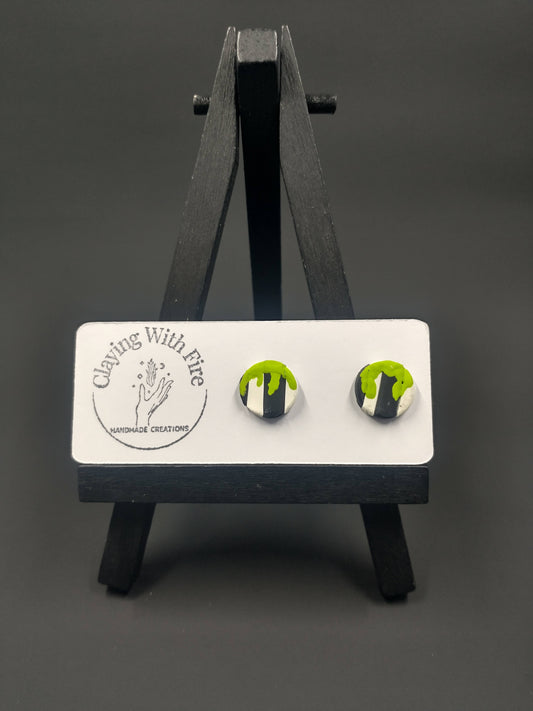 Beetlejuice Studs | ROUND