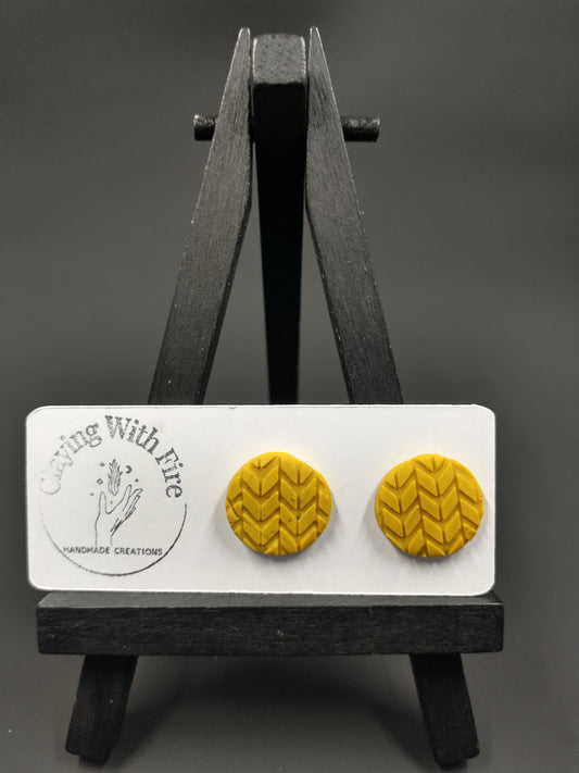 Sweater Weather Collection | Sweater Studs | Gold
