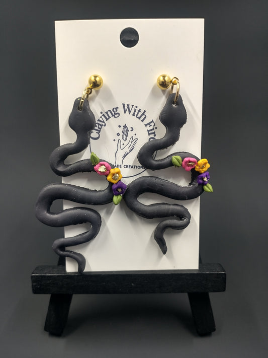 Halloween Collection | Floral Snakes