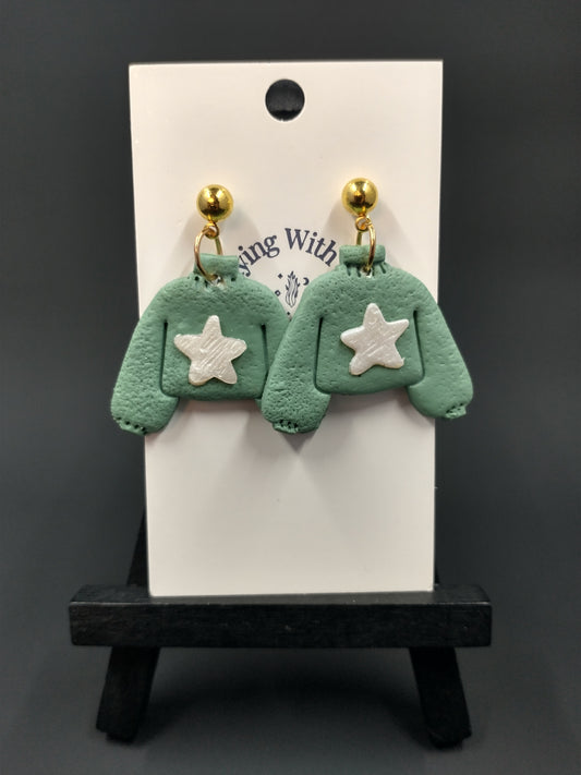 Christmas Collection | Sweater Weather | Green Stars