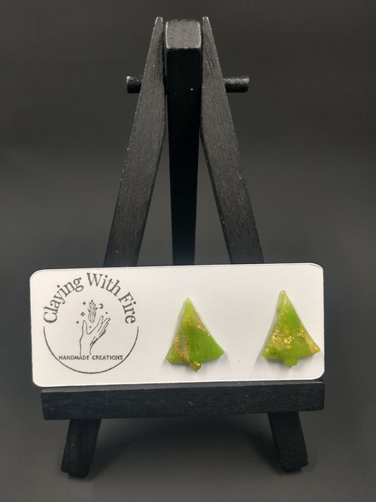 Christmas Collection | Tree Studs | Sleek