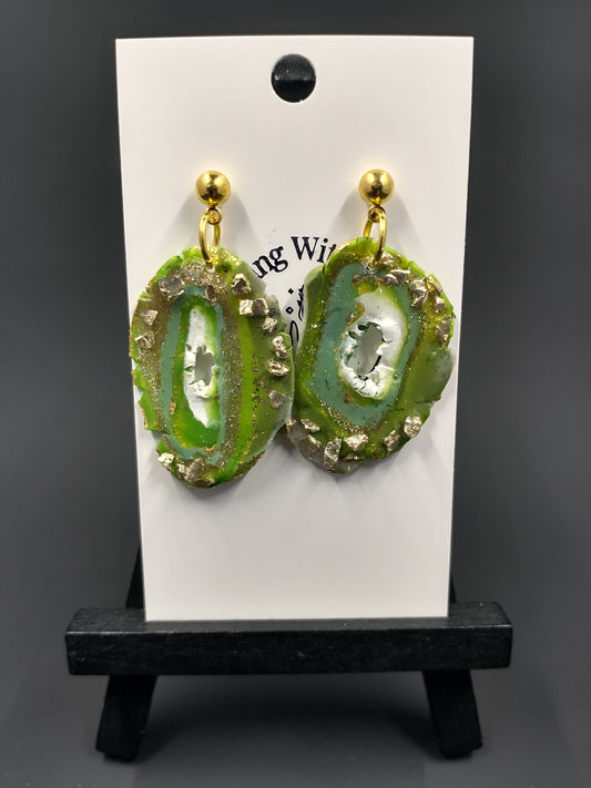 Green Agate | Ball Post