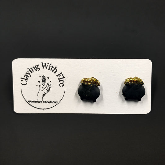 St. Patrick's Day Collection | Pot o' Gold Studs